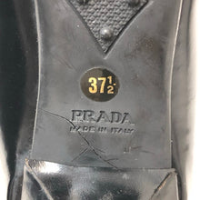 画像をギャラリービューアに読み込む, PRADA プラダ ポインテッドトゥ ハイヒール パンプス エナメル ブラック 24.5cm相当【中古】 レディース