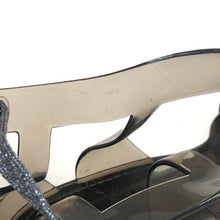 画像をギャラリービューアに読み込む, SEE BY CHLOE シーバイクロエ ストラップ レースアップ サンダル ラバー ブラック 24.5cm相当【中古】【新品同様】【美品】レディース