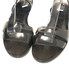画像をギャラリービューアに読み込む, SEE BY CHLOE シーバイクロエ ストラップ レースアップ サンダル ラバー ブラック 24.5cm相当【中古】【新品同様】【美品】レディース
