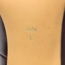 画像をギャラリービューアに読み込む, Burberrys バーバリーズ ポインテッドトゥ パンプス レザー ワインレッド 24.5cm【中古】【新品同様】【美品】レディース