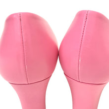 이미지를 갤러리 뷰어에 로드 , UNITED ARROWS ユナイテッドアローズ ポインテッド スクエア NAOKO TSUJI 辻直子 別注 パンプス レザー ピンク 25cm相当【中古】【新品同様】【美品】レディース