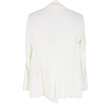 画像をギャラリービューアに読み込む, Theyskens' Theory ティスケンス セオリー 4104107 テーラードジャケット レーヨン ホワイト L相当【中古】【新品同様】【美品】レディース