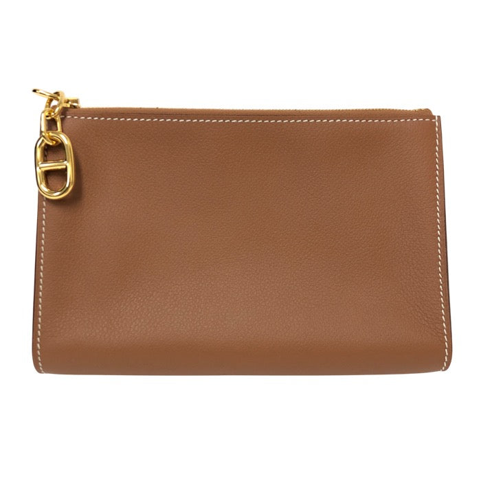 HERMES エルメス ジップアンゴー PM シェーヌダンクル ポーチ エバー 