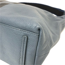 画像をギャラリービューアに読み込む, Furla フルラ ロゴ金具 ICARO イカロ 976644 ショルダーバッグ レザー ダスティブルー【中古】【新品同様】【美品】メンズ