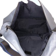 画像をギャラリービューアに読み込む, Furla フルラ ロゴ金具 ICARO イカロ 976644 ショルダーバッグ レザー ダスティブルー【中古】【新品同様】【美品】メンズ
