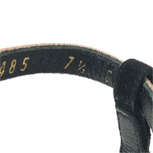 画像をギャラリービューアに読み込む, Salvatore Ferragamo フェラガモ アンクルストラップ チャンキーヒール パンプス スウェード ブラック 9cmヒール サイズ7.5(24.5cm相当)【中古】 レディース