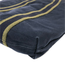 画像をギャラリービューアに読み込む, HERMES エルメス フールトゥ カバス トートバッグ キャンバス ネイビー【中古】 ユニセックス