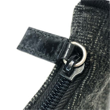 將圖片載入圖庫檢視器 PRADA SPORTS プラダスポーツ ワンショルダー ハンドバッグ ウール/レザー チャコールグレー【中古】 レディース