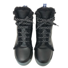 画像をギャラリービューアに読み込む, FENDI フェンディ 8T6826 ブーツ ムートン/レザー ブラック 4.5cmヒール サイズ39(26cm相当)【中古】レディース