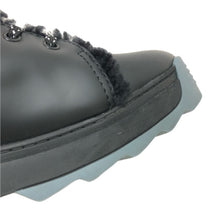 画像をギャラリービューアに読み込む, FENDI フェンディ 8T6826 ブーツ ムートン/レザー ブラック 4.5cmヒール サイズ39(26cm相当)【中古】レディース