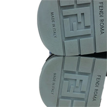 画像をギャラリービューアに読み込む, FENDI フェンディ 8T6826 ブーツ ムートン/レザー ブラック 4.5cmヒール サイズ39(26cm相当)【中古】レディース