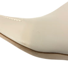 將圖片載入圖庫檢視器 ODETTE E ODILE オデット エ オディール ジップアップ ショートブーツ レザー ベージュ 4.5cmヒール 24.5cm【中古】レディース