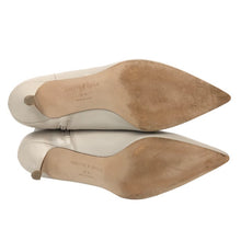 將圖片載入圖庫檢視器 ODETTE E ODILE オデット エ オディール ジップアップ ショートブーツ レザー ベージュ 4.5cmヒール 24.5cm【中古】レディース