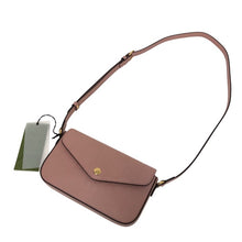 画像をギャラリービューアに読み込む, GUCCI グッチ スーパー ミニ クロスボディ 斜め掛け 772794 ショルダーバッグ レザー ピンク【中古】【新品同様】【美品】レディース