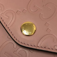 画像をギャラリービューアに読み込む, GUCCI グッチ スーパー ミニ クロスボディ 斜め掛け 772794 ショルダーバッグ レザー ピンク【中古】【新品同様】【美品】レディース