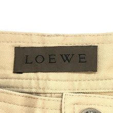画像をギャラリービューアに読み込む, LOEWE ロエベ パンツ コットン×シルク ライトブラウン サイズ38(M相当)【中古】 レディース