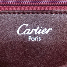 画像をギャラリービューアに読み込む, CARTIER カルティエ カボション トートバッグ レザー ベージュ【中古】【美品】レディース