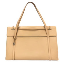 画像をギャラリービューアに読み込む, CARTIER カルティエ カボション トートバッグ レザー ベージュ【中古】【美品】レディース
