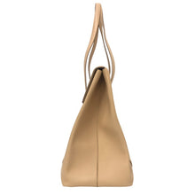 画像をギャラリービューアに読み込む, CARTIER カルティエ カボション トートバッグ レザー ベージュ【中古】【美品】レディース