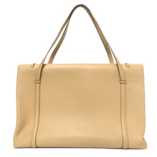 画像をギャラリービューアに読み込む, CARTIER カルティエ カボション トートバッグ レザー ベージュ【中古】【美品】レディース