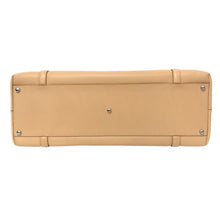 画像をギャラリービューアに読み込む, CARTIER カルティエ カボション トートバッグ レザー ベージュ【中古】【美品】レディース