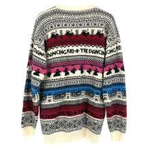 画像をギャラリービューアに読み込む, CELINE セリーヌ ウール ジャガード ルーズ カーディガン 2A08L715M マルチカラー L-XL相当【中古】 メンズ