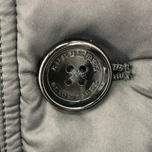 画像をギャラリービューアに読み込む, BURBERRY BLACK LABEL バーバリーブラックレーベル ダウンコート ウエストベルト D1F54-255-D9 ブラック Mサイズ【中古】 メンズ