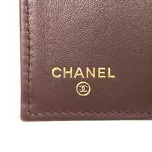 画像をギャラリービューアに読み込む, CHANEL シャネル ミニ三つ折り財布 AP0230 マトラッセ キャビアスキン ゴールド金具 ブラック【中古】【新品同様】【美品】レディース