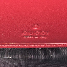 画像をギャラリービューアに読み込む, GUCCI グッチ GGスプリーム チェリー ラウンドファスナー 長財布 476049 ベージュ【中古】 レディース