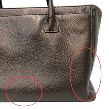 画像をギャラリービューアに読み込む, CHANEL シャネル エグゼクティブトート レザー トートバッグ ブロンズ【中古】 レディース