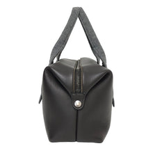 画像をギャラリービューアに読み込む, Brunello Cucinelli ブルネロクチネリ ハンドバッグ ミニボストンバッグ レザー×フェルト ダークブラウン【中古】 レディース