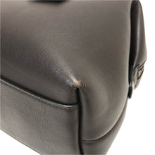 画像をギャラリービューアに読み込む, Brunello Cucinelli ブルネロクチネリ ハンドバッグ ミニボストンバッグ レザー×フェルト ダークブラウン【中古】 レディース