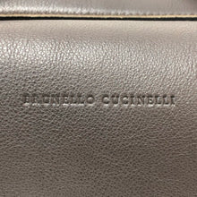 画像をギャラリービューアに読み込む, Brunello Cucinelli ブルネロクチネリ ハンドバッグ ミニボストンバッグ レザー×フェルト ダークブラウン【中古】 レディース