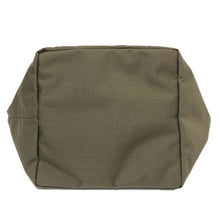 画像をギャラリービューアに読み込む, Herve Chapelier エルベ・シャプリエ 舟形 トートバッグ キャンバス カーキ×ブラウン【中古】 レディース