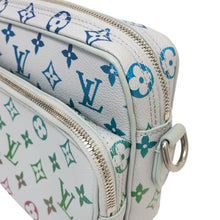 画像をギャラリービューアに読み込む, LOUIS VUITTON ルイ・ヴィトン ナイル 2WAYショルダーバッグ ハンドバッグ M13897 モノグラム・イリデセント キャンバス ライトグレー×マルチカラー【中古】【新品同様】【美品】メンズ