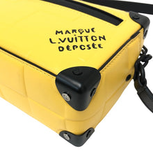 画像をギャラリービューアに読み込む, LOUIS VUITTON ルイ・ヴィトン ミニ・ソフトトランク M83558 ショルダーバッグ ダミエ・スキューバ イエロー【中古】【新品同様】【美品】メンズ