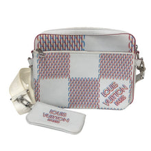 画像をギャラリービューアに読み込む, LOUIS VUITTON ルイ・ヴィトン トリオ・メッセンジャー M20665 ショルダーバッグ ダミエ スプレー ホワイト【中古】メンズ