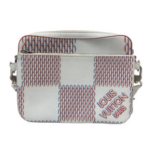 画像をギャラリービューアに読み込む, LOUIS VUITTON ルイ・ヴィトン トリオ・メッセンジャー M20665 ショルダーバッグ ダミエ スプレー ホワイト【中古】メンズ