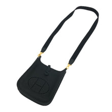 画像をギャラリービューアに読み込む, HERMES エルメス エヴリン16 TPM ショルダーバッグ トリヨンクレマンス ブラック Y刻印 ゴールド金具【中古】【美品】レディース