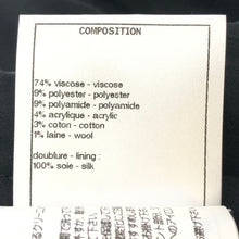 画像をギャラリービューアに読み込む, CHANEL シャネル ツイード ジャンプスーツ ココマークボタン P64168V49039 ブラック×ホワイト サイズ34(XS-S相当)【中古】レディース