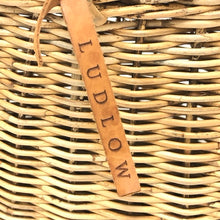 將圖片載入圖庫檢視器 LUDLOW ラドロー かごバッグ ショルダーバッグ ラタン×レザー ベージュ【中古】 レディース