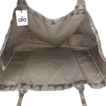 画像をギャラリービューアに読み込む, Alo Yoga アローヨガ ショッパートート W7066R トートバッグ コットン グレータイダイ【中古】【新品同様】【美品】レディース