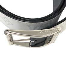 画像をギャラリービューアに読み込む, LOUIS VUITTON ルイ・ヴィトン リバーシブル サンチュール リヴェルソ 40MM M0003 ベルト モノグラム×カーフ ホワイト×ネイビー【中古】メンズ