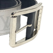 画像をギャラリービューアに読み込む, LOUIS VUITTON ルイ・ヴィトン リバーシブル サンチュール リヴェルソ 40MM M0003 ベルト モノグラム×カーフ ホワイト×ネイビー【中古】メンズ