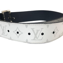 画像をギャラリービューアに読み込む, LOUIS VUITTON ルイ・ヴィトン リバーシブル サンチュール リヴェルソ 40MM M0003 ベルト モノグラム×カーフ ホワイト×ネイビー【中古】メンズ