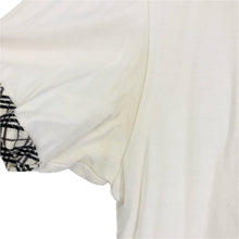 画像をギャラリービューアに読み込む, BURBERRY BLACK LABEL バーバリーブラックレーベル カットソー 半袖Tシャツ BMV25-223-02 コットン ホワイト サイズ3(M相当)【中古】メンズ