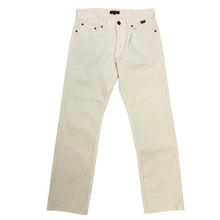 画像をギャラリービューアに読み込む, BURBERRY BLACK LABEL バーバリーブラックレーベル コーデュロイパンツ D1R10-216-03 コットン ホワイト サイズ76(S-M相当)【中古】メンズ