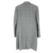 將圖片載入圖庫檢視器 Paul Smith ポール・スミス チェスターコート シングル グレンチェック柄 293072 690S カシミヤ グレー Mサイズ【中古】メンズ