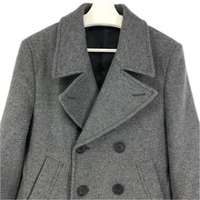 画像をギャラリービューアに読み込む, PS Paul Smith PS ポール・スミス ピーコート メルトンウール 232110 597T グレー Mサイズ【中古】 メンズ