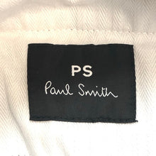 画像をギャラリービューアに読み込む, PS Paul Smith ポール・スミス ストライプ柄 ショートパンツ コットン ブラック×ホワイト Mサイズ【中古】メンズ